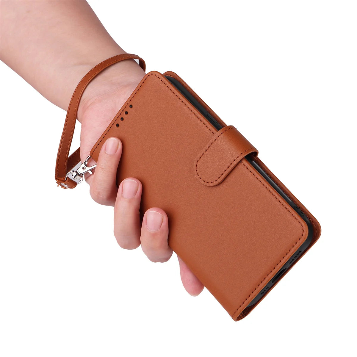 2 in 1 Detachable Magnetic Leather Case for Samsung Galaxy