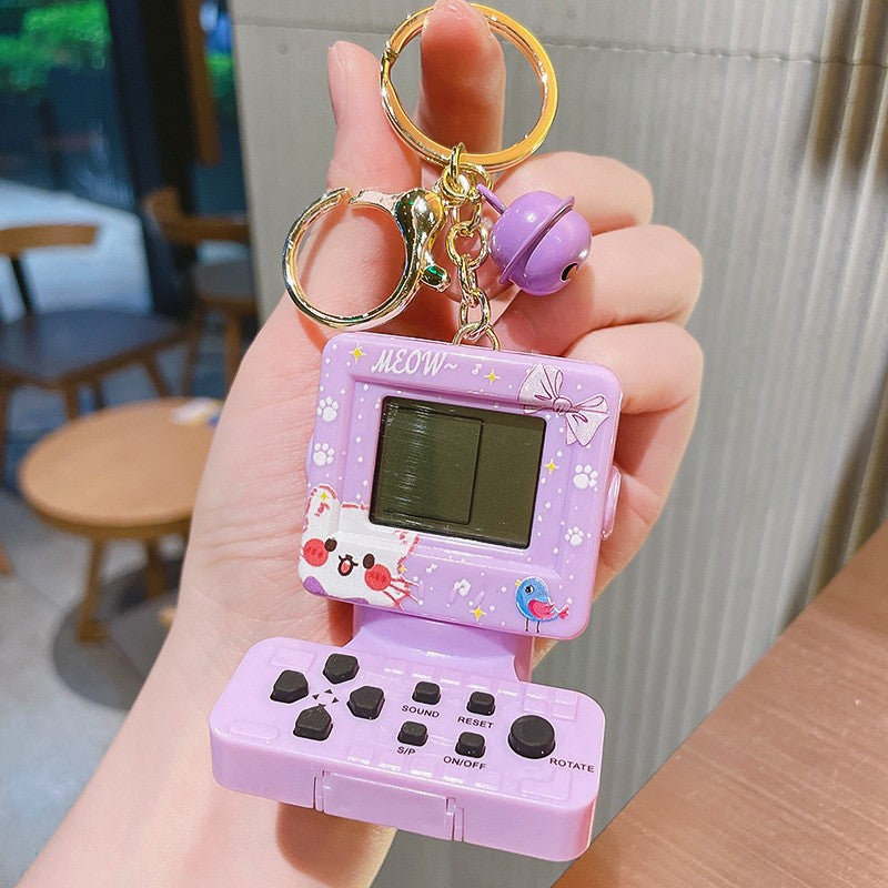 Pocket Tetris Stress Keychain