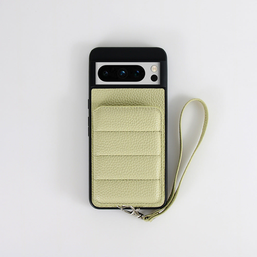 Wallet Style Lanyard Phone Case for Google Pixel