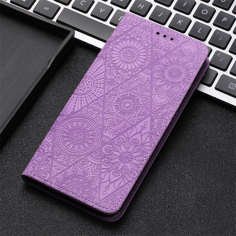 Magnetic Leather Wallet Phone Case for Samsung Galaxy