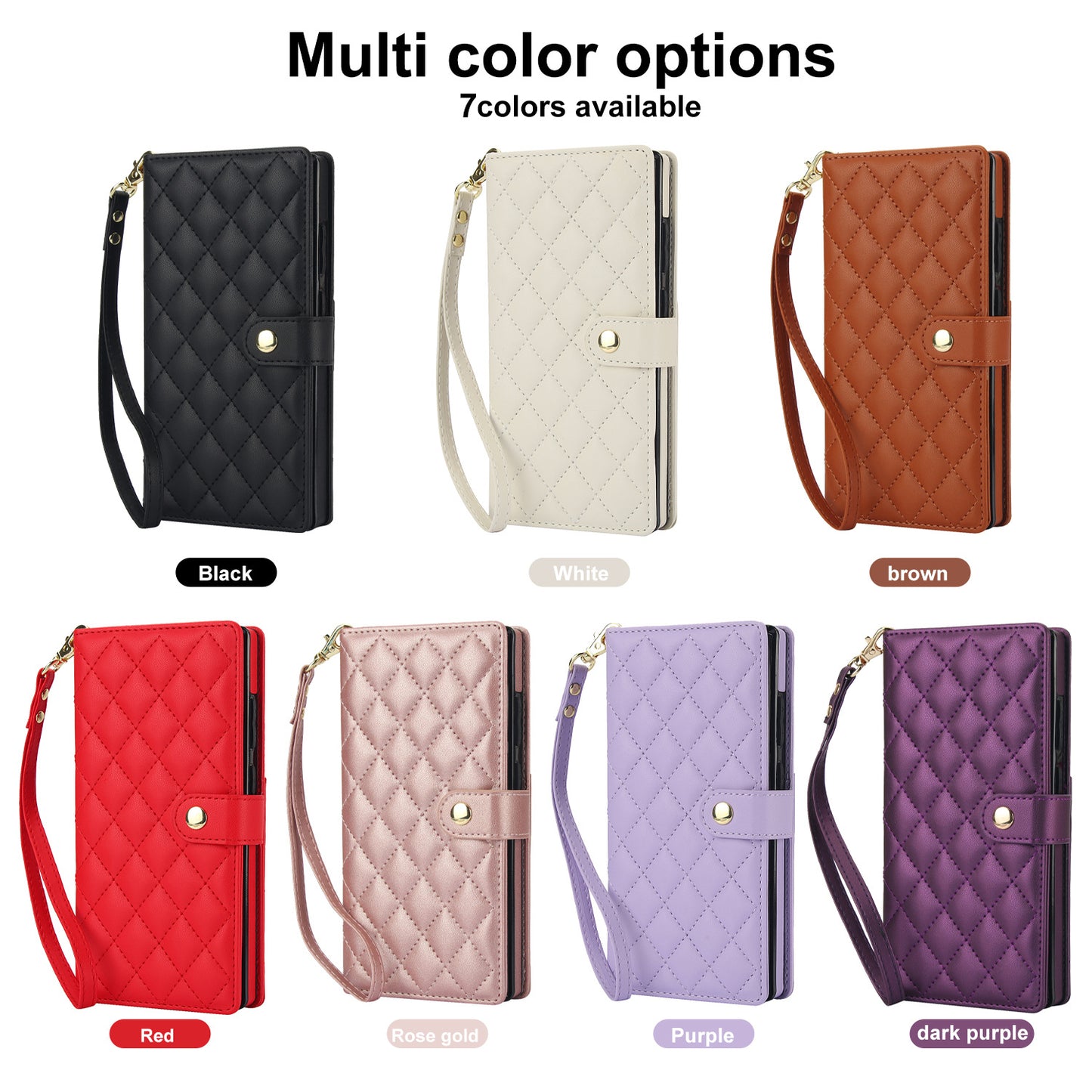 Multifunctional Crossbody Wallet Phone Case for Samsung Galaxy