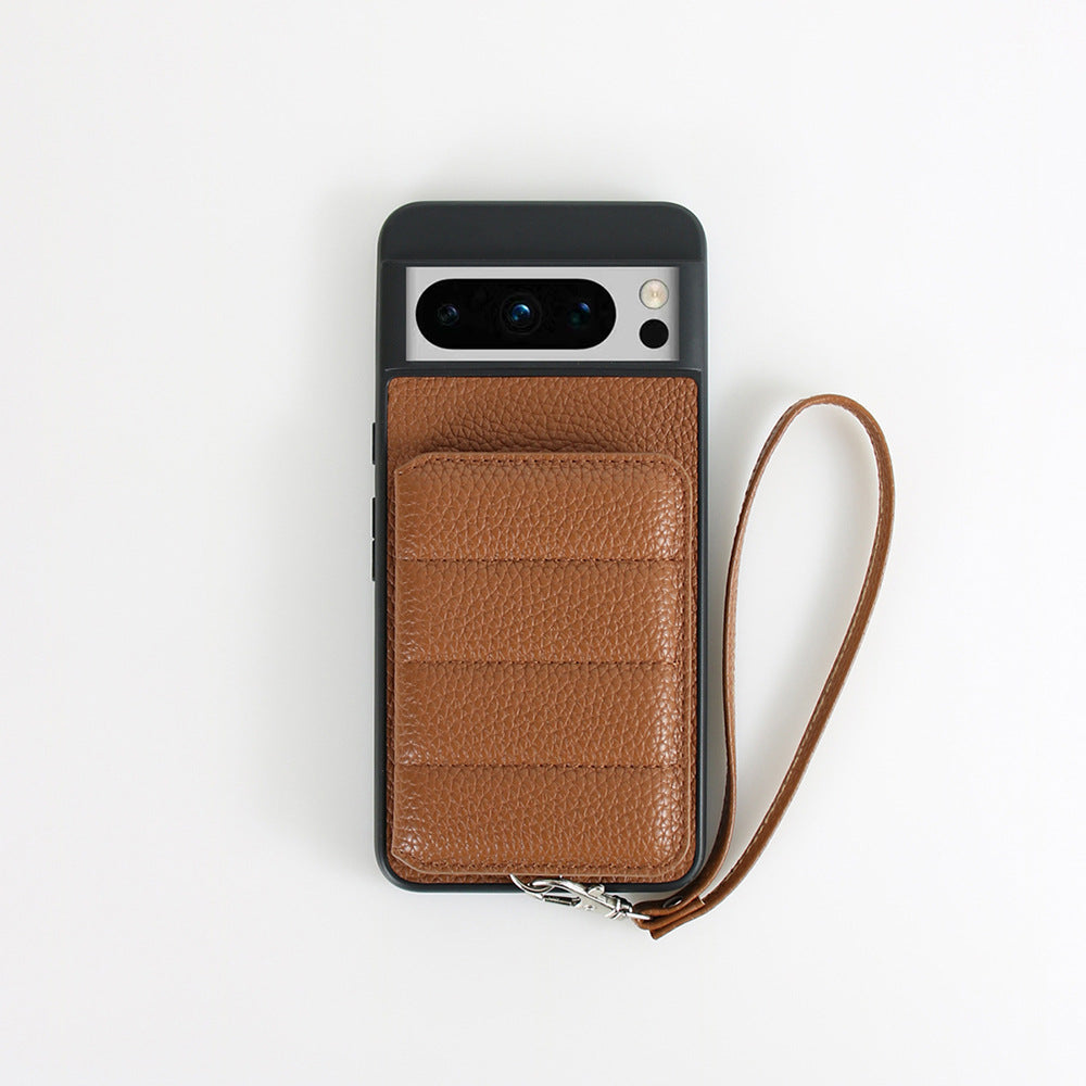 Wallet Style Lanyard Phone Case for Google Pixel