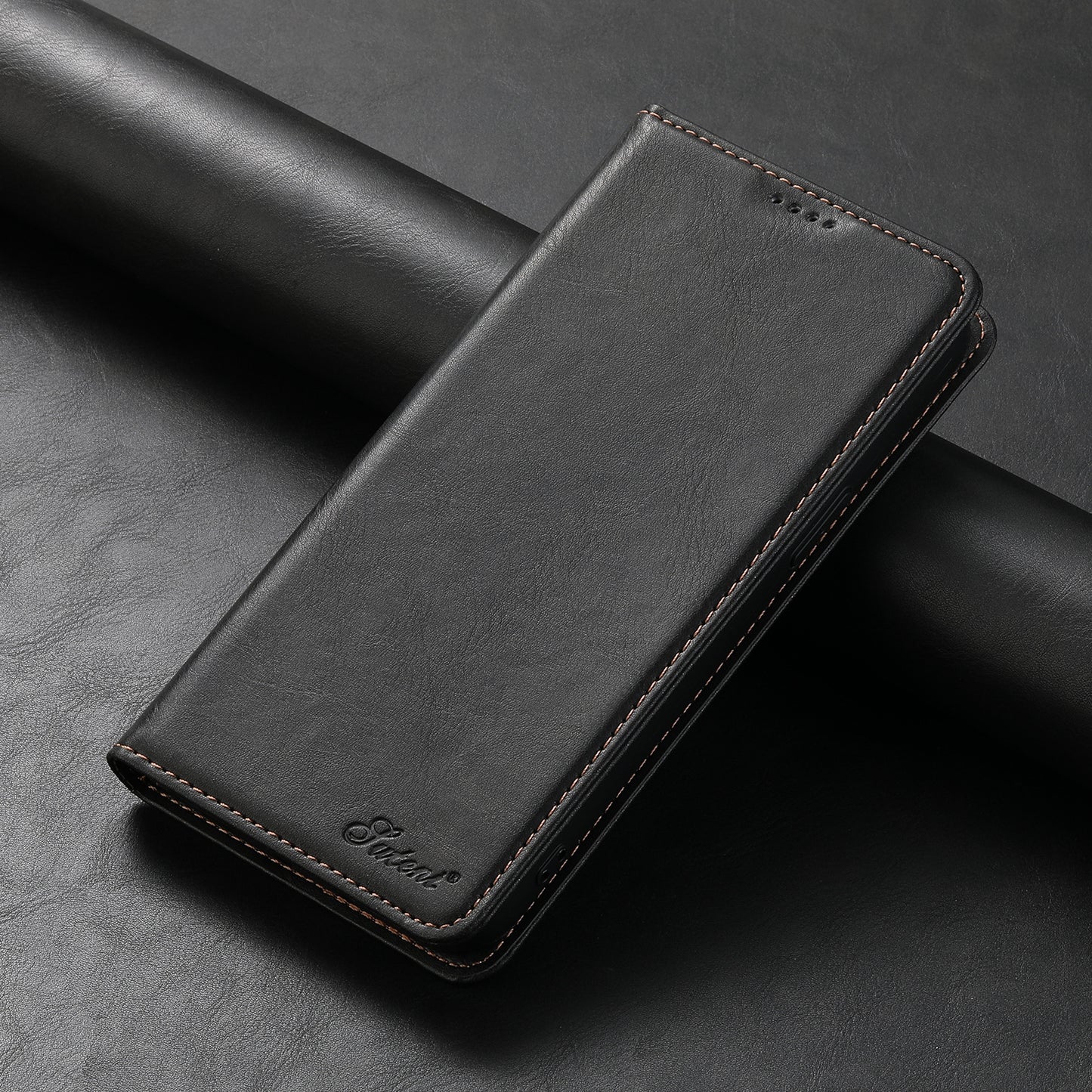 Luxury Leather Flip Case for iPhone