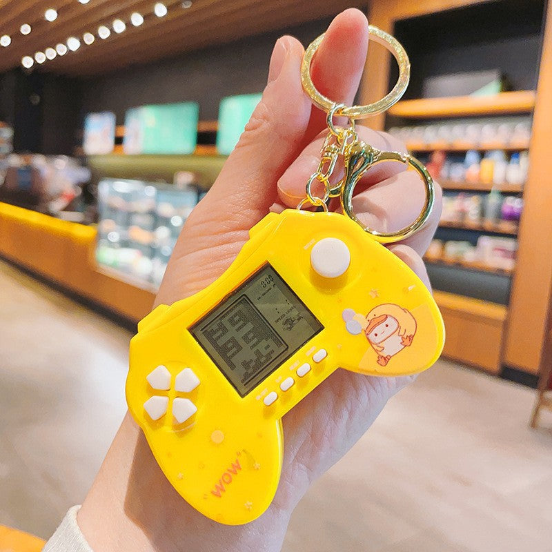 Pocket Tetris Stress Keychain