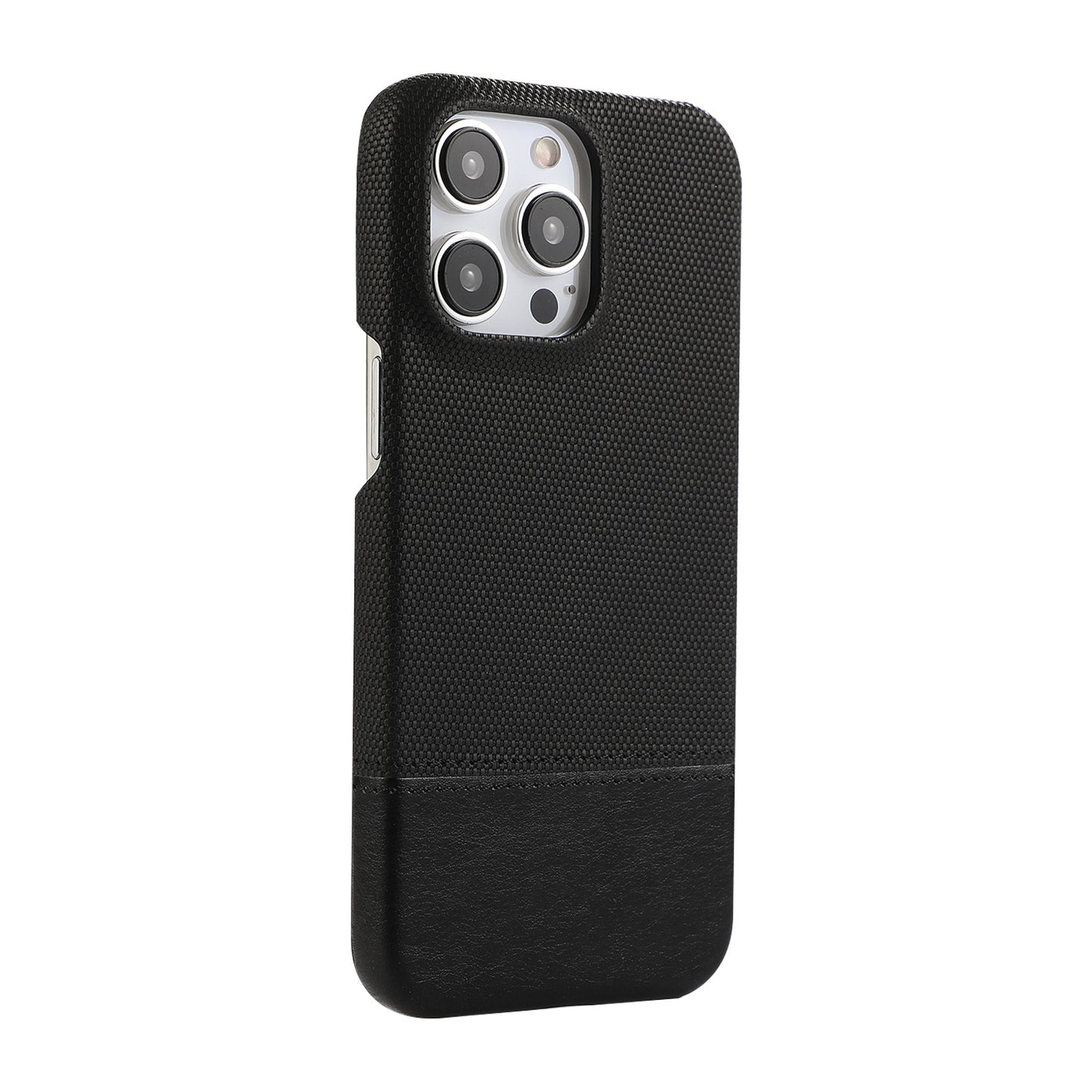 Two-color Stitching Leather Anti-fall Protective Phone Case for iPhone