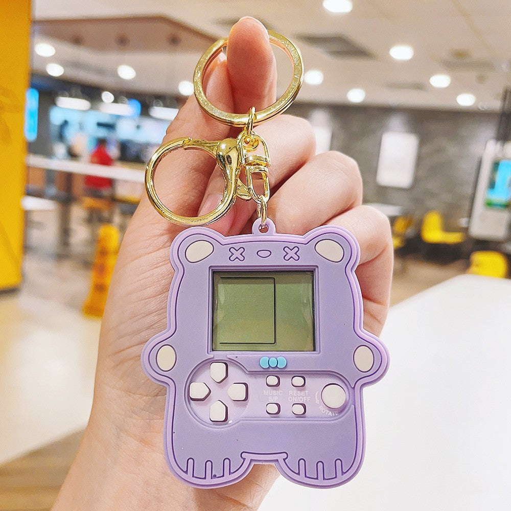 Pocket Tetris Stress Keychain