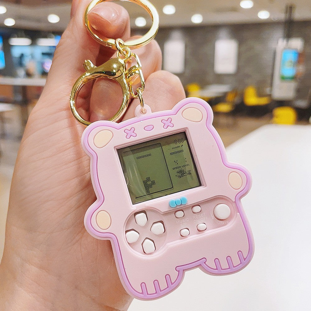 Pocket Tetris Stress Keychain