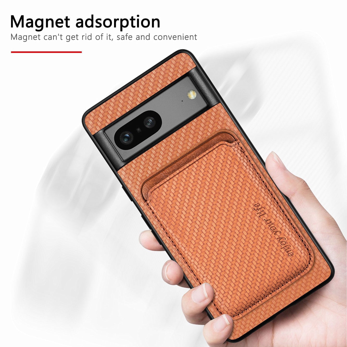 Magnetic Card Holder 2 in 1 Protective Case for Google Pixel