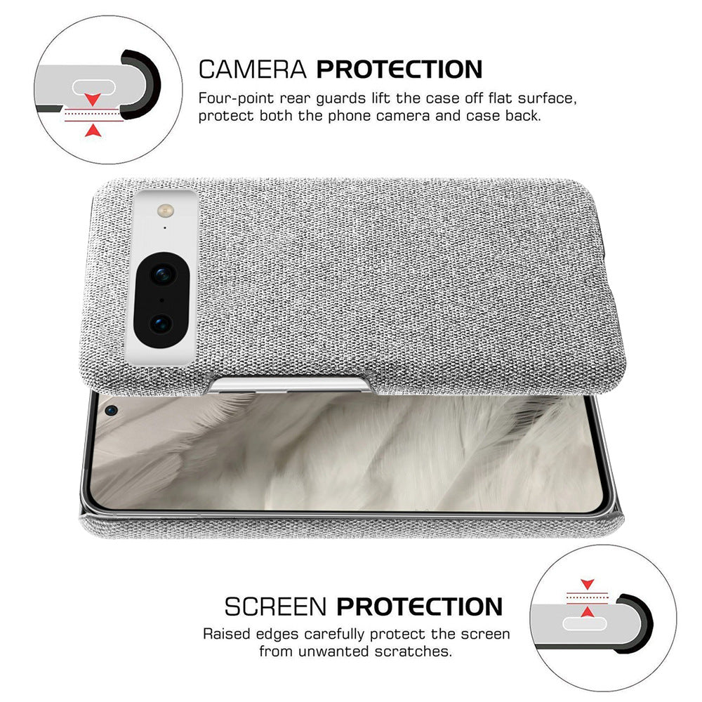 Luxury Fabric Anti-slip Protective Cover for Google Pixel