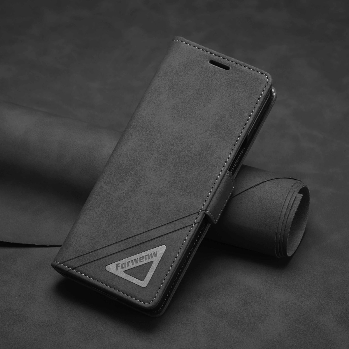 Skin-friendly Leather Phone Case for Samsung Galaxy Z Fold