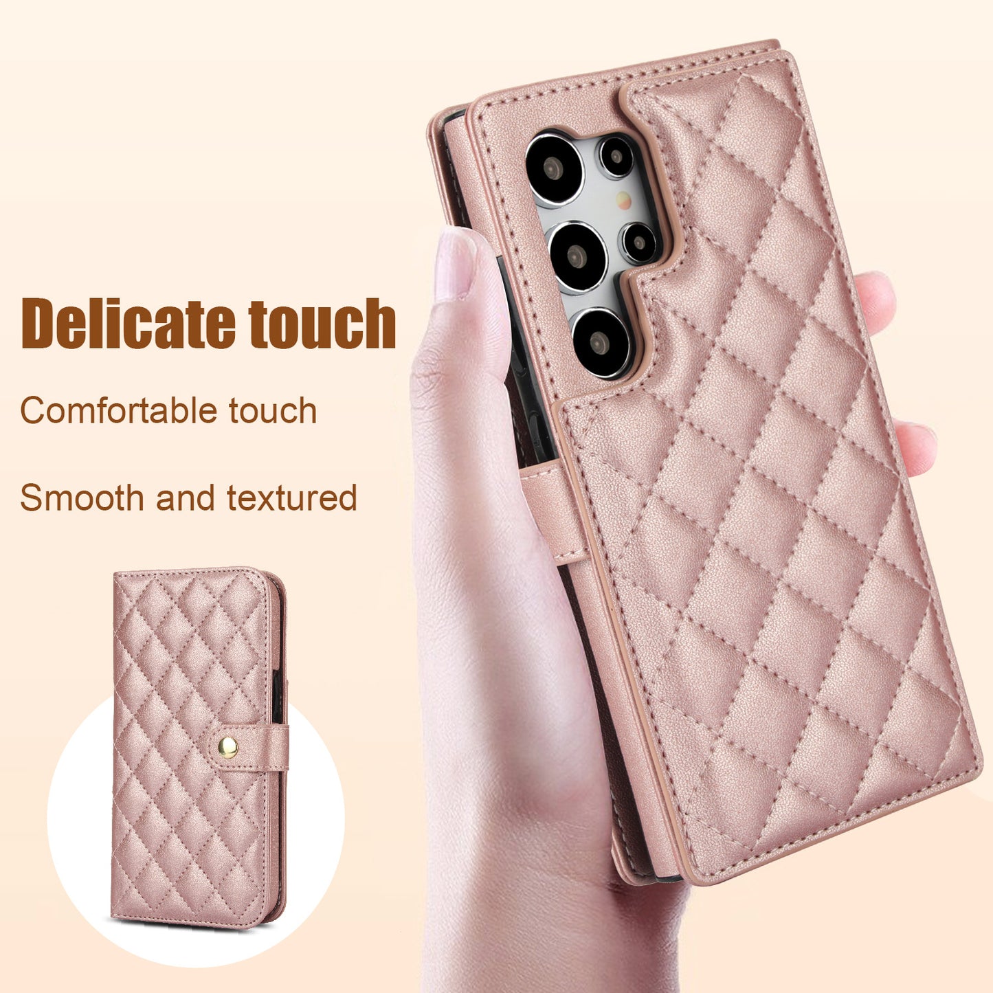 Multifunctional Crossbody Wallet Phone Case for Samsung Galaxy