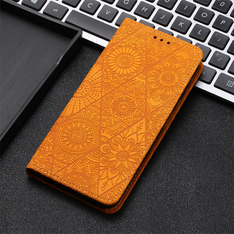 Magnetic Leather Wallet Phone Case for Samsung Galaxy