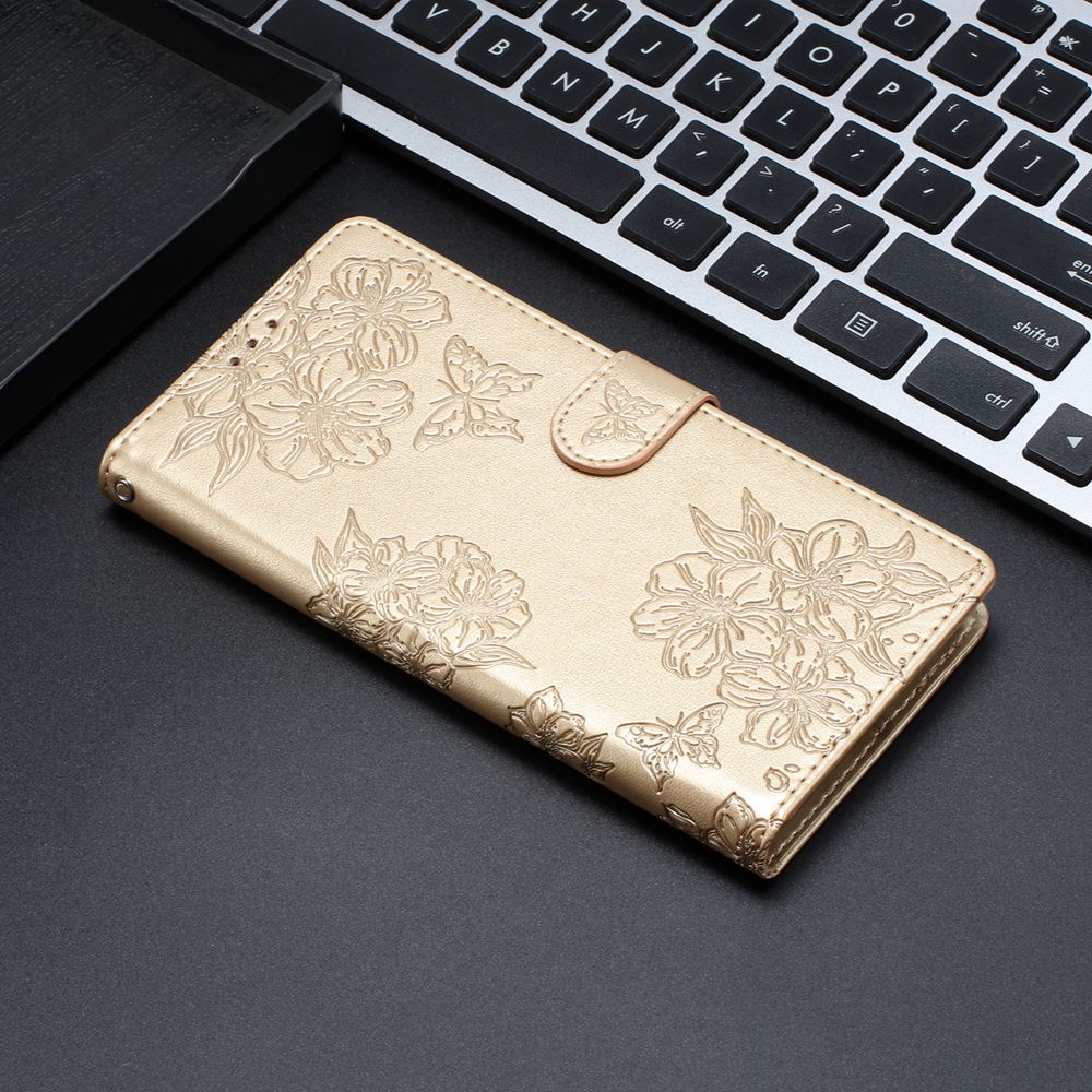 Floral Leather Wallet Phone Cover for Samsung Galaxy