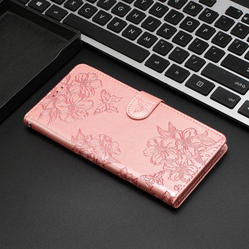 Floral Leather Wallet Phone Cover for Samsung Galaxy