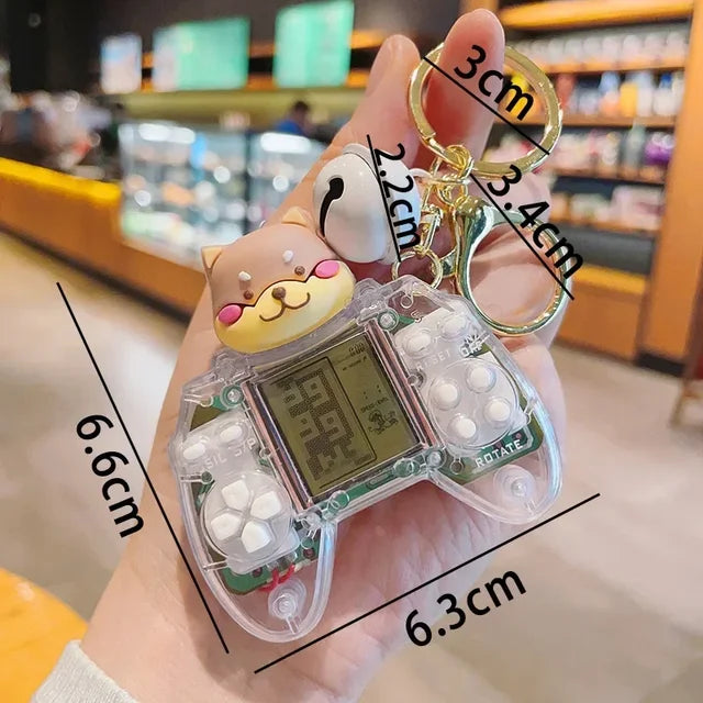 Pocket Tetris Stress Keychain